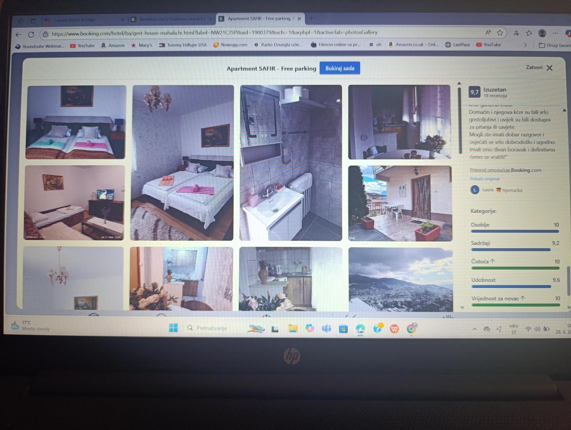 Safir - Free Parking Semesterbostad